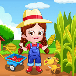 Baby Hazel Farmer Dressup