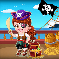 Baby Hazel Pirate Dressup
