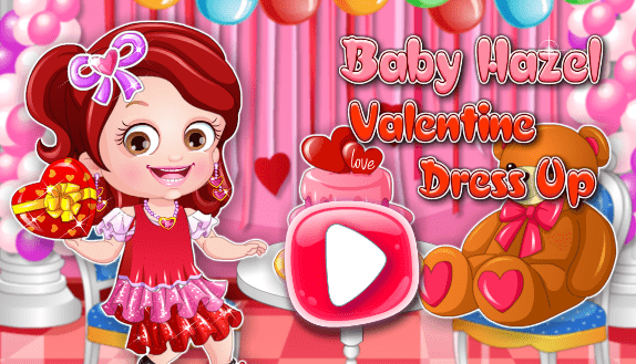 Baby Hazel Valentine Dressup - Play free online Baby Hazel ...